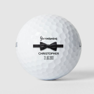 Balles De Golf Groom Wedding Party Personnalisé Groomsmen Nom Fav