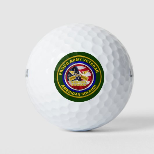 Balles De Golf Groupe des Forces spéciales (aéroportées) (Devant)