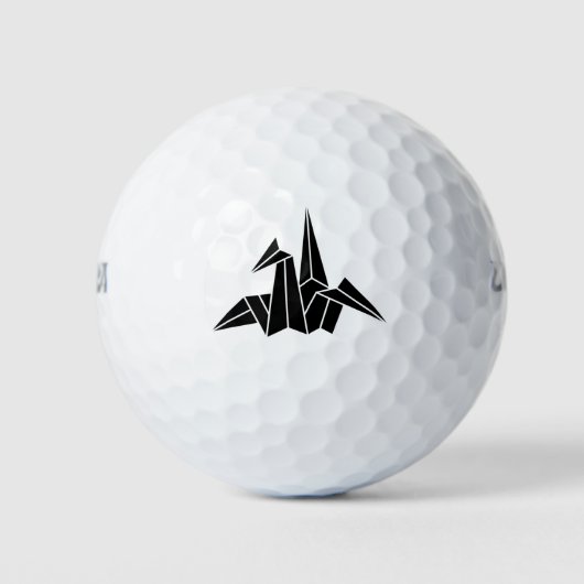 Balles De Golf Grue en papier (Devant)