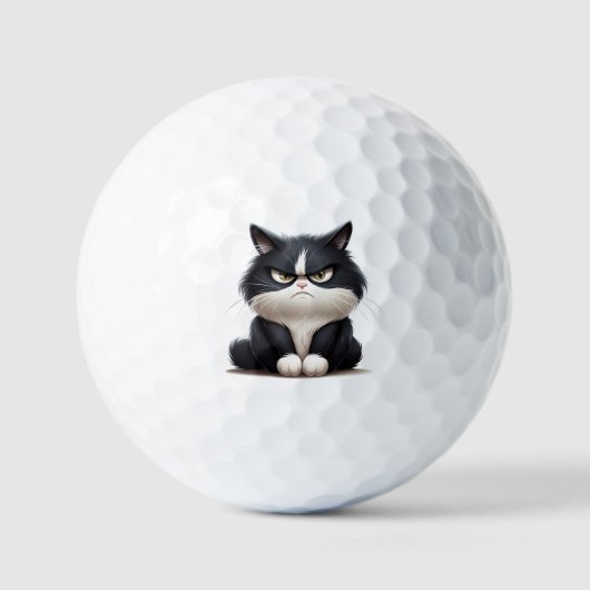 Balles De Golf Grumky cat (Recto)
