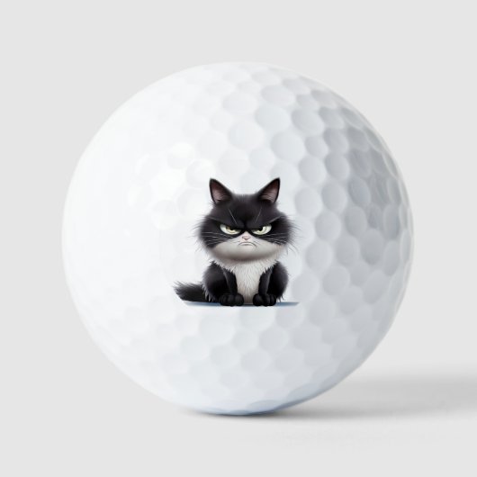 Balles De Golf Grumky cat (Recto)