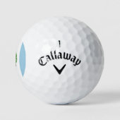 Balles De Golf Guatemala Flag Emblem (Logo)