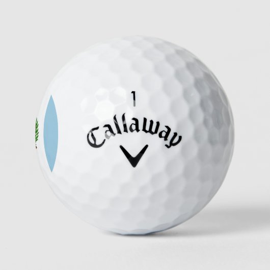 Balles De Golf Guatemala Flag Emblem (Logo)