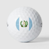 Balles De Golf Guatemala Flag Emblem (Devant)