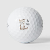 Balles De Golf Guépard Sauvage (Devant)