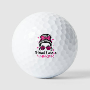 Balles De Golf Guerrier de sensibilisation au cancer du sein