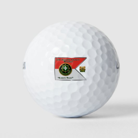 Balles De Golf Guidon du 2e ACR (Devant)
