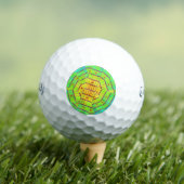 BALLES DE GOLF GUITAR FRETBOARD (T-shirt Insitu)
