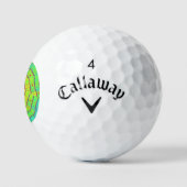 BALLES DE GOLF GUITAR FRETBOARD (Logo)