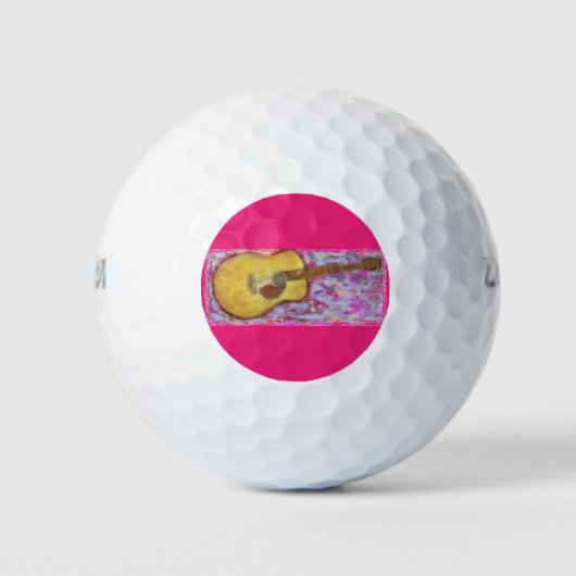 Balles De Golf Guitare acoustique (Devant)