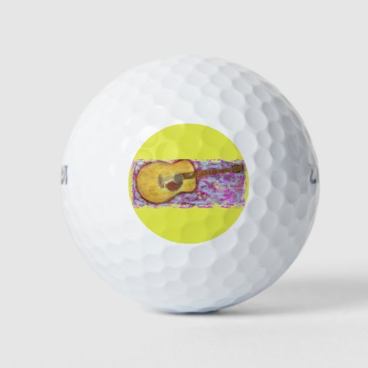 Balles De Golf Guitare acoustique (Devant)