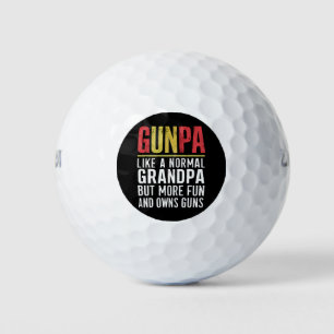 Balles De Golf Gunpa Comme Un Grand-Père Normal Mais Plus Amusant