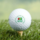 Balles De Golf GUYANA Monogramme personnalisé chrétien perdu retr (T-shirt Insitu)