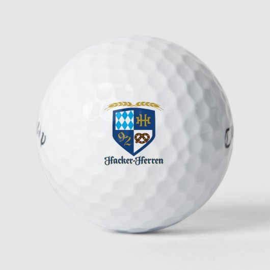 Balles De Golf Hacker Herren Golf Balls (Devant)