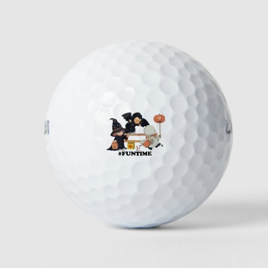Balles De Golf Halloween (Devant)
