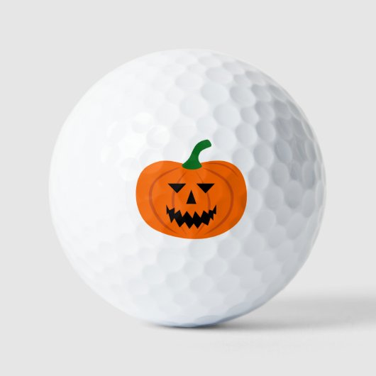 Balles De Golf Halloween Pumpkin Golf Balls (Recto)