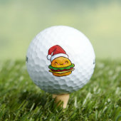 Balles De Golf Hamburger de Noël (T-shirt Insitu)