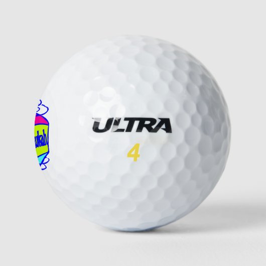 Balles De Golf Hanoukka Dreidel (Logo)