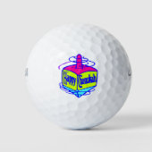 Balles De Golf Hanoukka Dreidel (Devant)