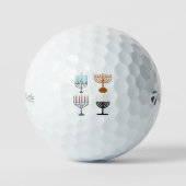 Balles De Golf Hanoukka religion judaïsme juif (Recto)