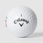 Balles De Golf 'Happy 250th Independence Day USA' Milestone (Logo)