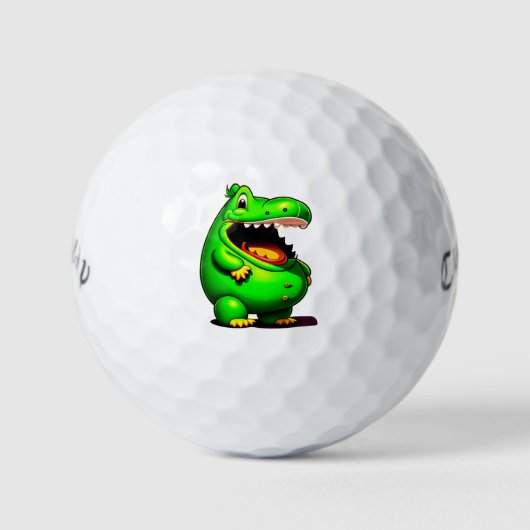Balles De Golf Happy Alligator Callaway Warbird Golf Ball (Devant)