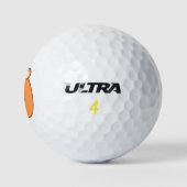 Balles De Golf Happy Hamster Golf Balls (Logo)