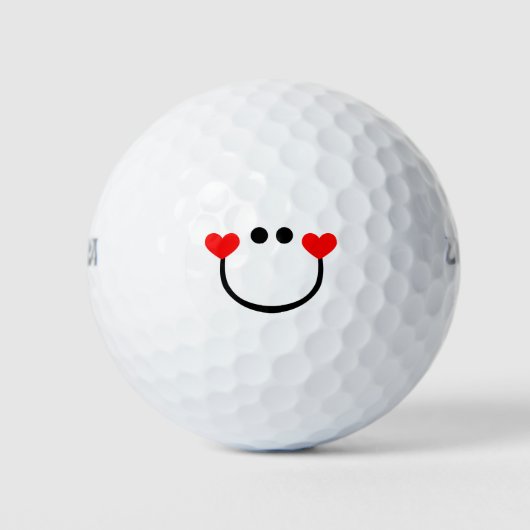 Balles De Golf Happy Love (Devant)
