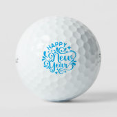 Balles De Golf Happy New Year (Recto)