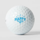Balles De Golf Happy New Year (Recto)