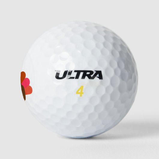 Balles De Golf Happy Thanksgiving (Logo)
