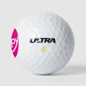 Balles De Golf Happy Wilson Ultra 500 Distance Golf Ball (Logo)