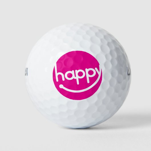 Balles De Golf Happy Wilson Ultra 500 Distance Golf Ball (Devant)