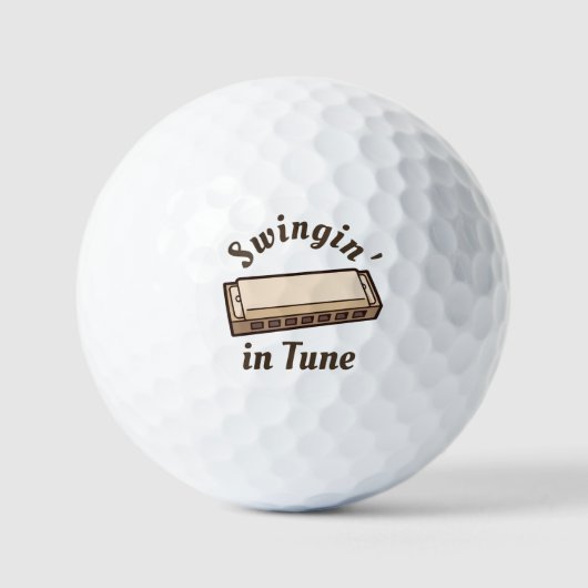 Balles De Golf Harmonica (Recto)