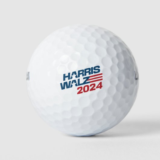Balles De Golf Harris Walz Élection 2024 (Devant)