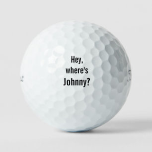 Balles De Golf Hé, où est Johnny Titleist Pro V1Golf Balls
