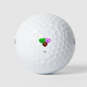 Balles De Golf Heart Fuzzies Golf Balls (Devant)
