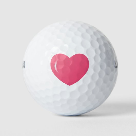 Balles De Golf Heart Golf Balls (Devant)