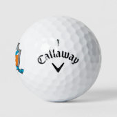 Balles De Golf Heraldry graphique E monogramme Wolf Boules de gol (Logo)