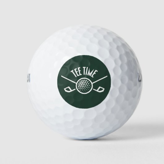 Balles De Golf Heure de départ des golfeurs (Devant)