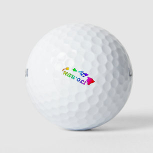 Balles De Golf Heure de l'île - Hau'oli - Îles Hawaïennes - Coule
