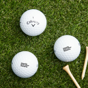 Balles De Golf Heureux à jamais en attendant Nouveaux couples f