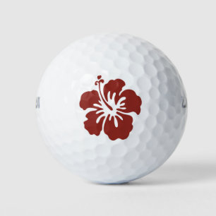 Balles De Golf Hibiscus Flower Tropical Wilson Golf Packs