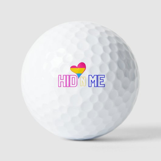 Balles De Golf Hidden Me 5G - Boules de golf (Recto)