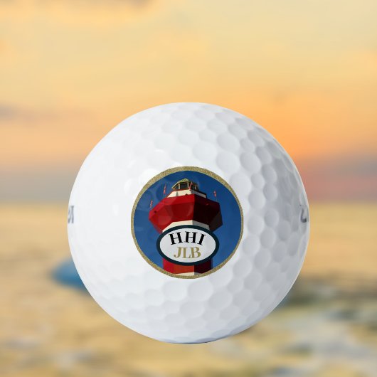 Balles De Golf Hilton Head Island Lighthouse Golf Balls