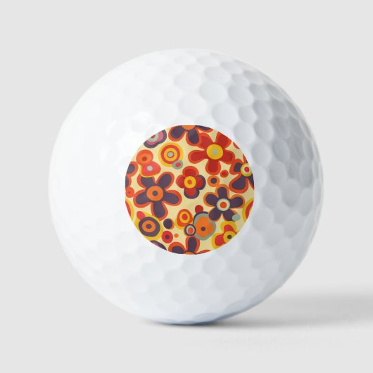 Balles De Golf Hippie Golf Balls (Recto)