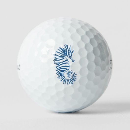 Balles De Golf Hippocampe (Recto)