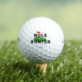 Balles De Golf Hole Hunter Golf Balls - Funny Golf Meme (T-shirt Insitu)