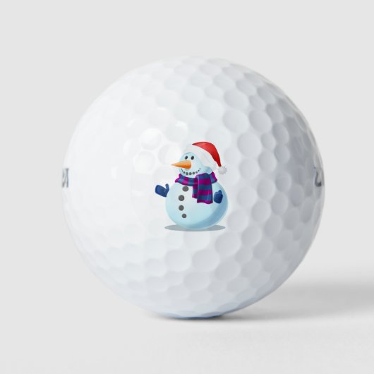 Balles De Golf homme de neige (Devant)