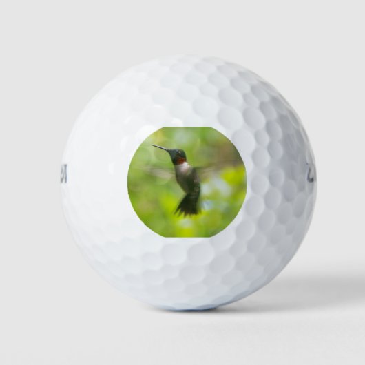 Balles De Golf Homme Ruby Throat Hummingbird (Devant)
